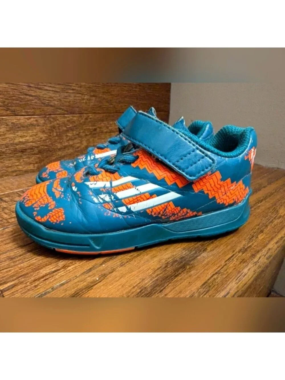 Adidas Toddler Shoes Messi EL Performance ortholite Velcro Shoes toddler 7